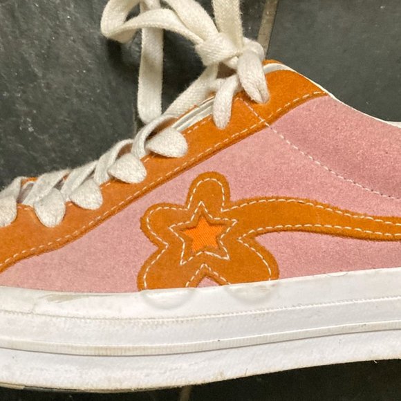 *1/2 OFF:COPY - Converse One Star X Tyler the Creator Golf Le Fleur Pink/Orange - Picture 3 of 8
